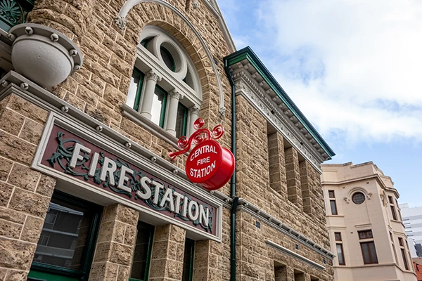 Fire station construction by Peak Ten Construction